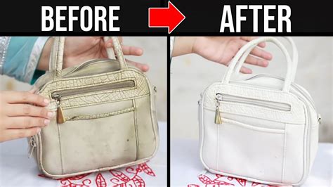 white leather bag stain removal